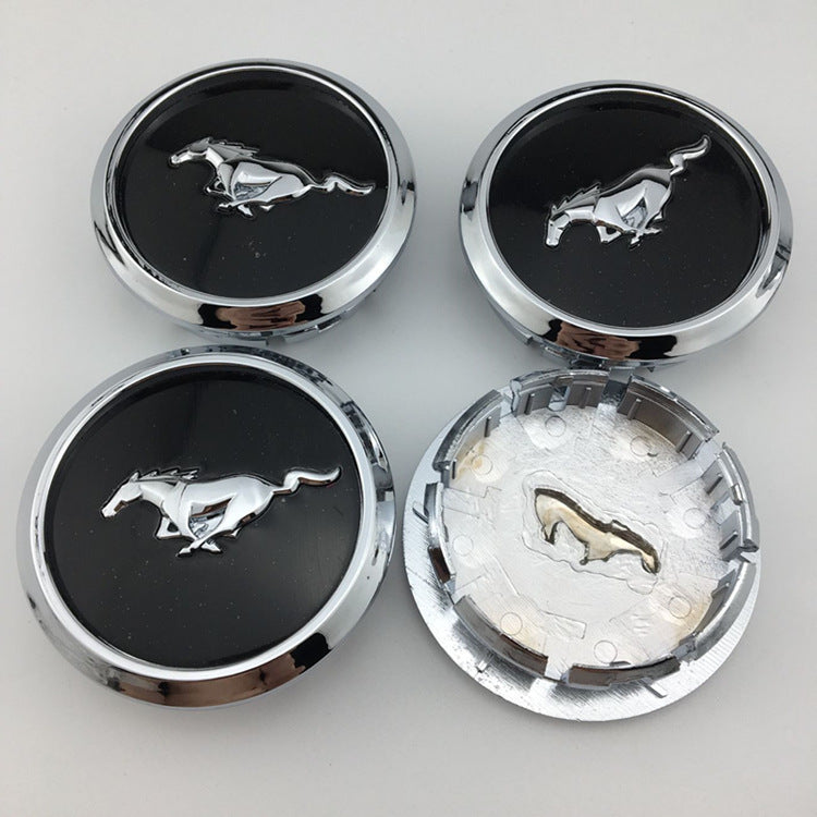 Wheel Center Caps for Ford Mustang | 4Pcs