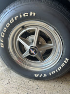 Wheel Center Caps for Ford Mustang | 4Pcs