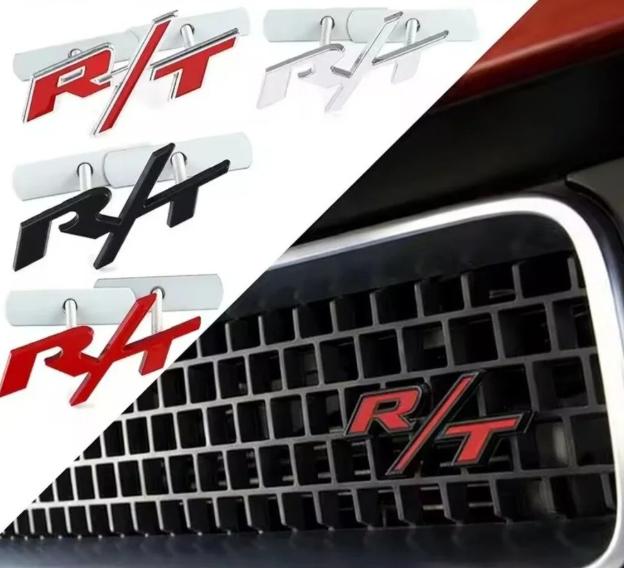1Pc 3D Metal R/T Front Grille Emblem