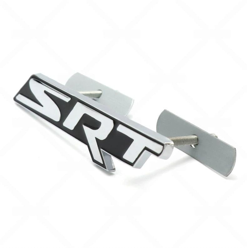 1Pcs SRT Metal Grill Emblem Badge