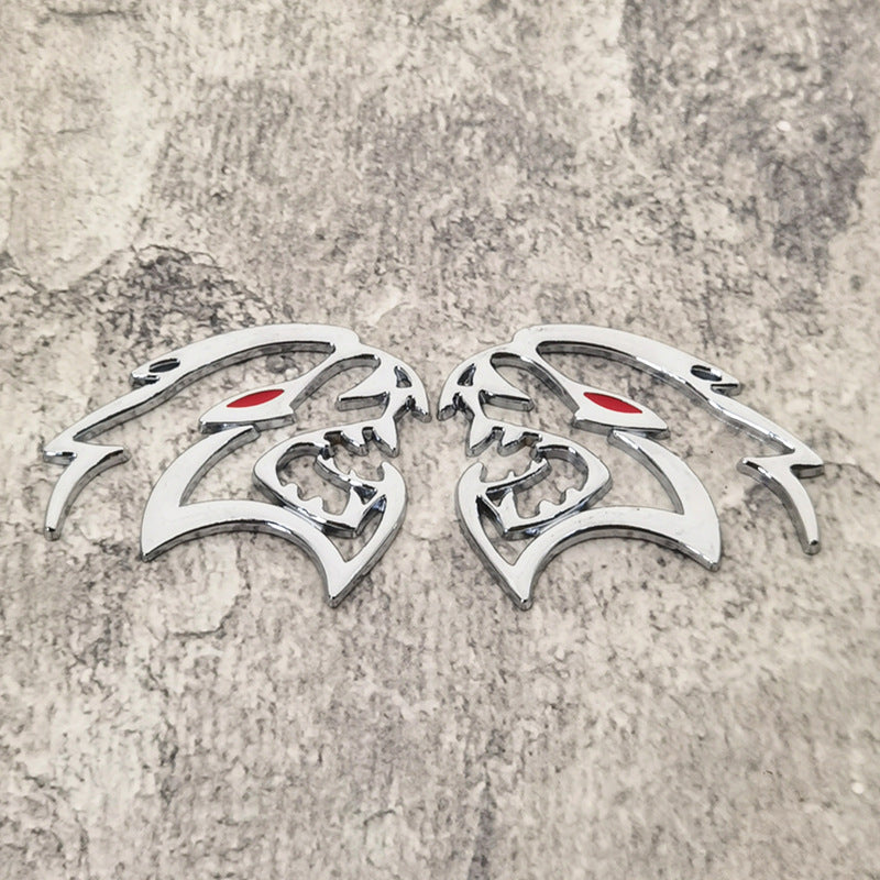 Hellcat Car Side Emblems | 2Pcs