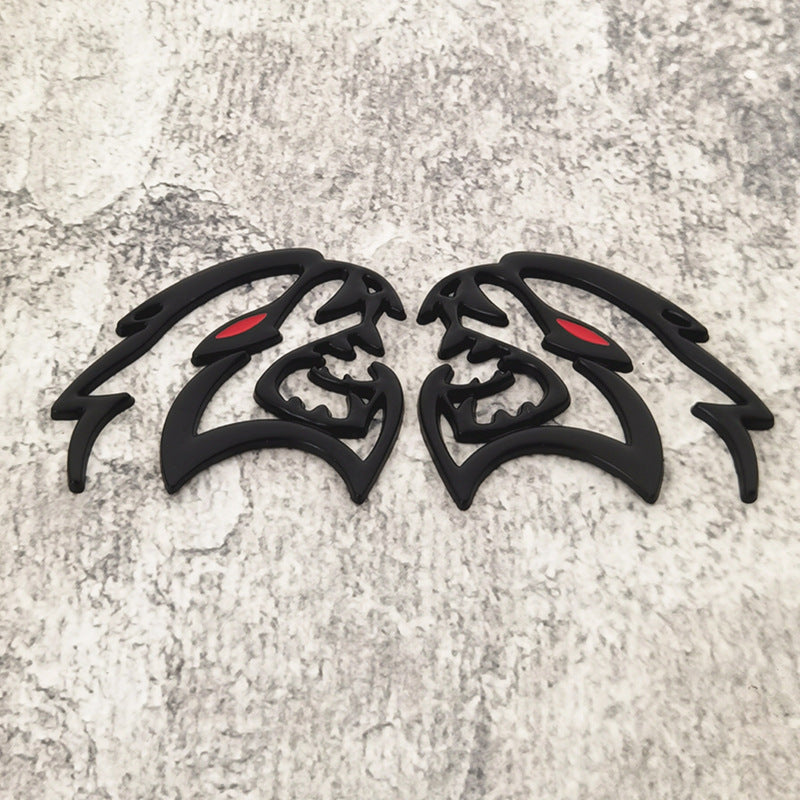 Hellcat Car Side Emblems | 2Pcs