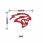 Hellcat Car Side Emblems | 2Pcs
