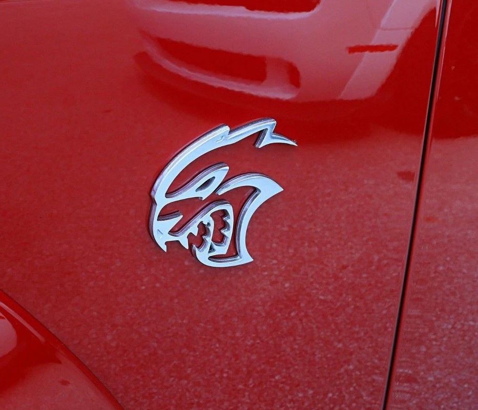 Hellcat Car Side Emblems | 2Pcs