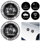 3D Crown Car Emblem | 2Pcs