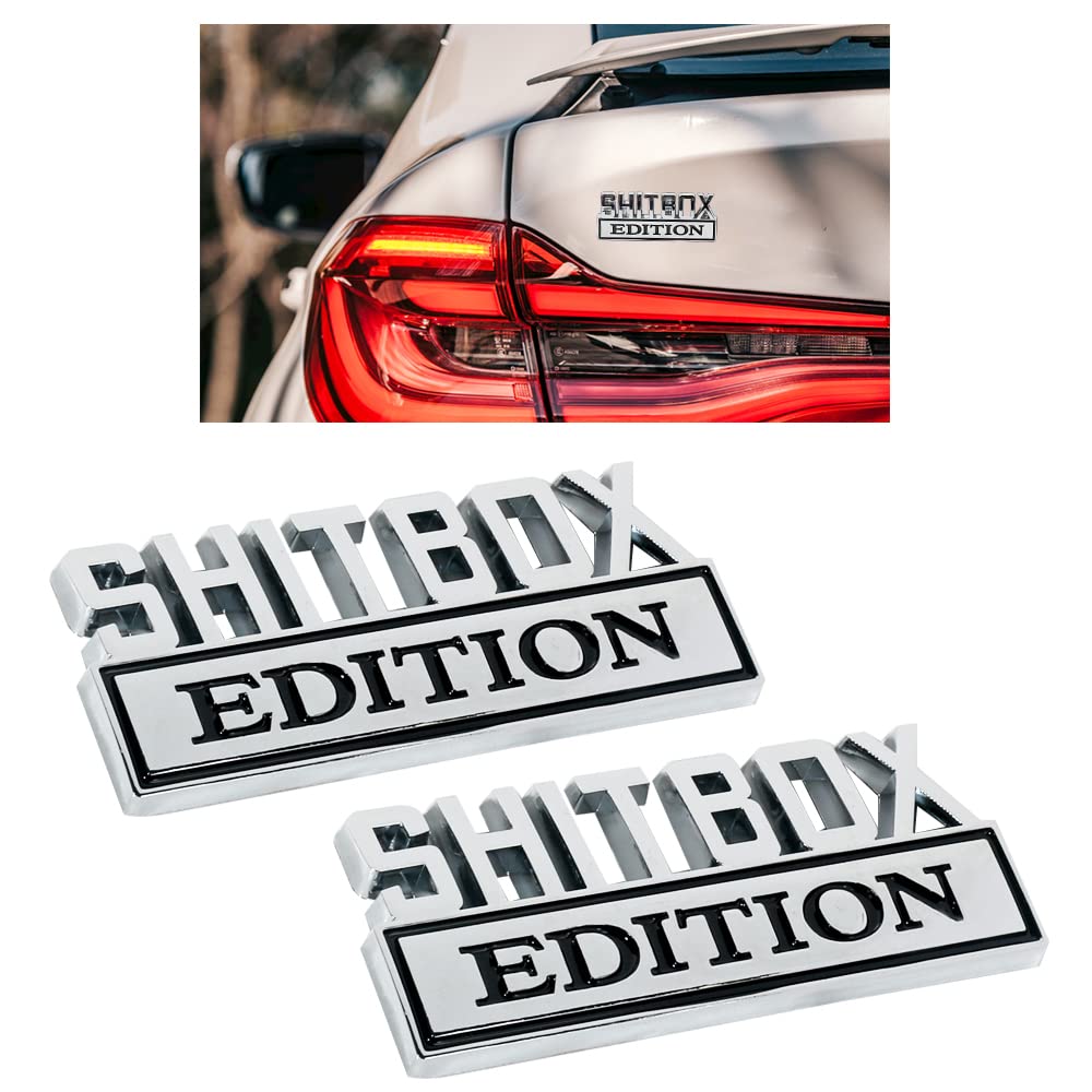Shitbox Edition Emblem | 2Pcs