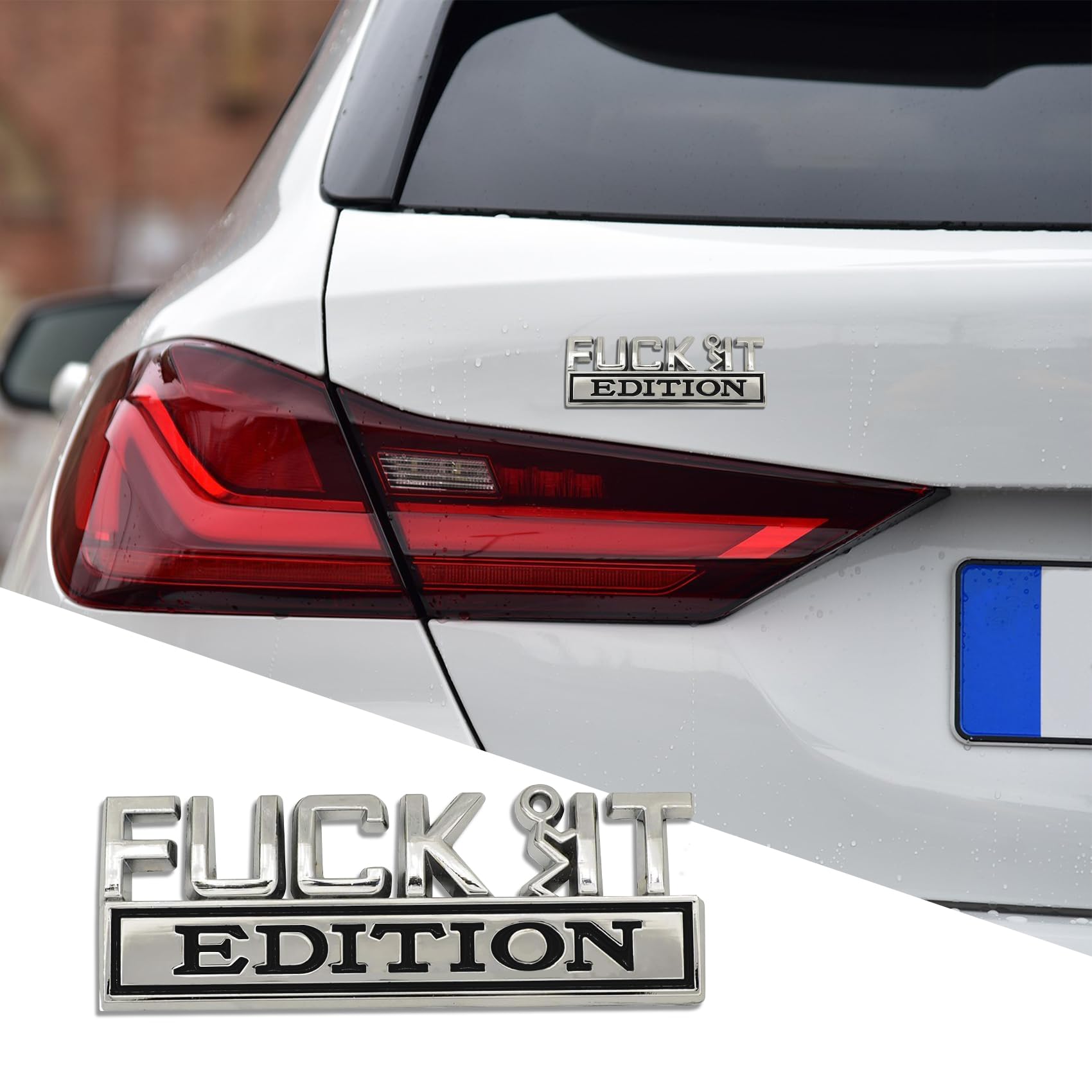 Fuck IT Edition Emblem | 2Pcs