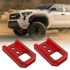 Tow Hooks for 2024-2026 Toyota Tacoma 4Runner Land Cruiser 250 – Red, Pair