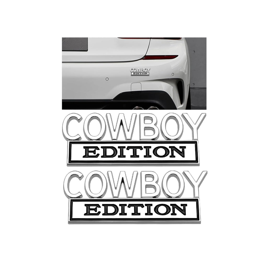 COWBOY EDITION Emblem | 2Pcs