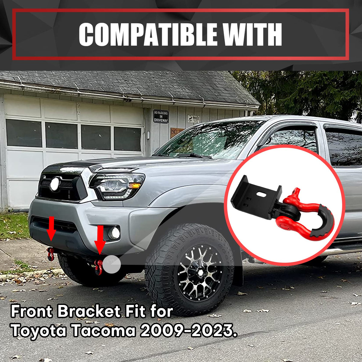 Designed for Factory-Bumper Tacoma Models