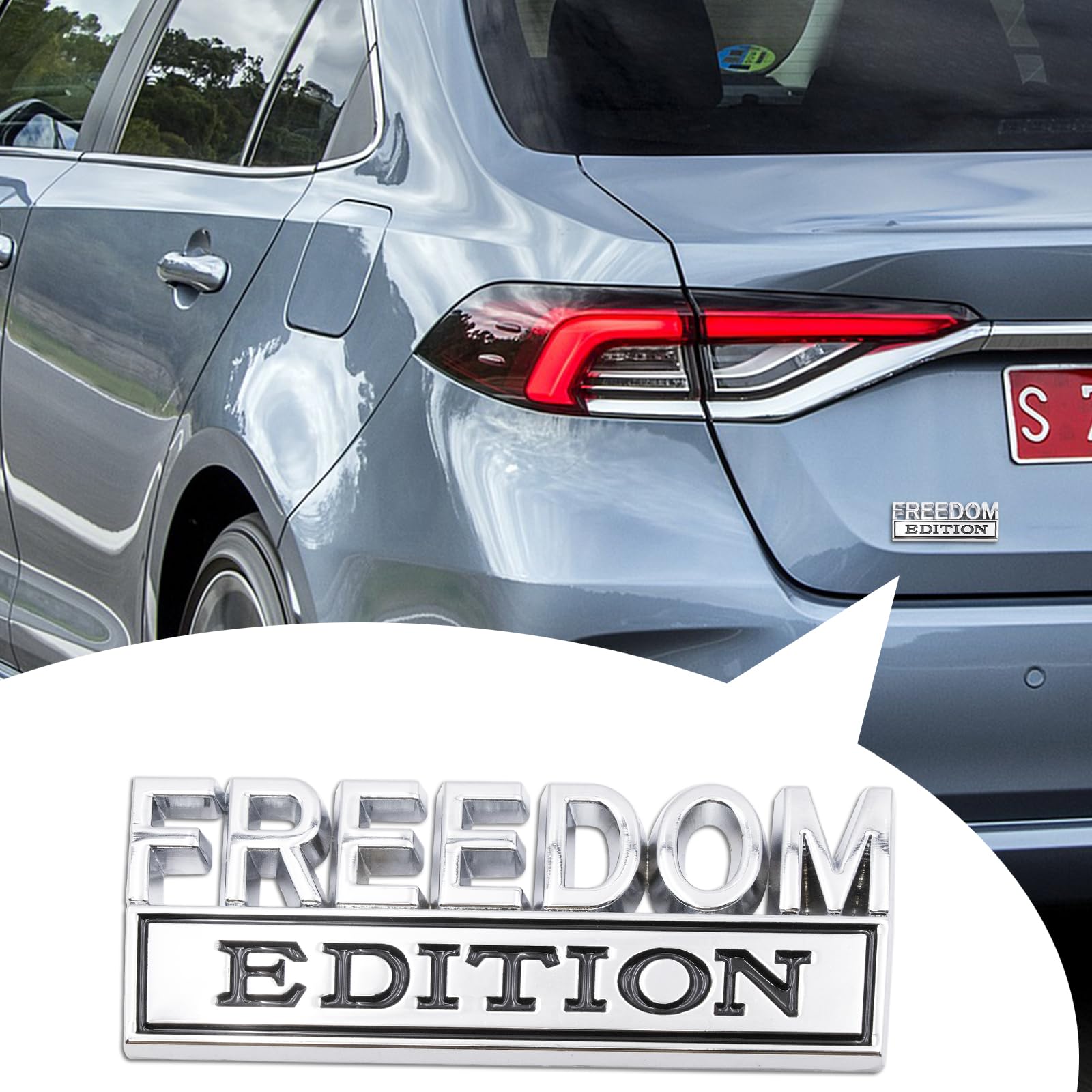 Freedom Edition Emblems | 2Pcs