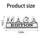 MAGA Edition Car Emblem | 2Pcs