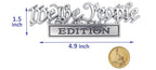 We The People Edition 3D Emblem | 2Pcs