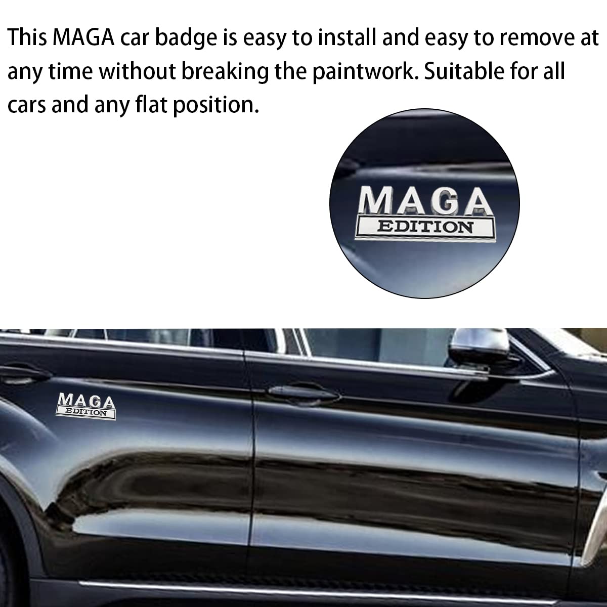 MAGA Edition Car Emblem | 2Pcs
