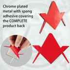 Mason Masonic Car Emblem | 2Pcs