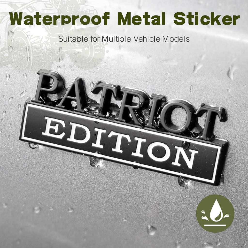 Patriot Edition Car Emblem | 2Pcs