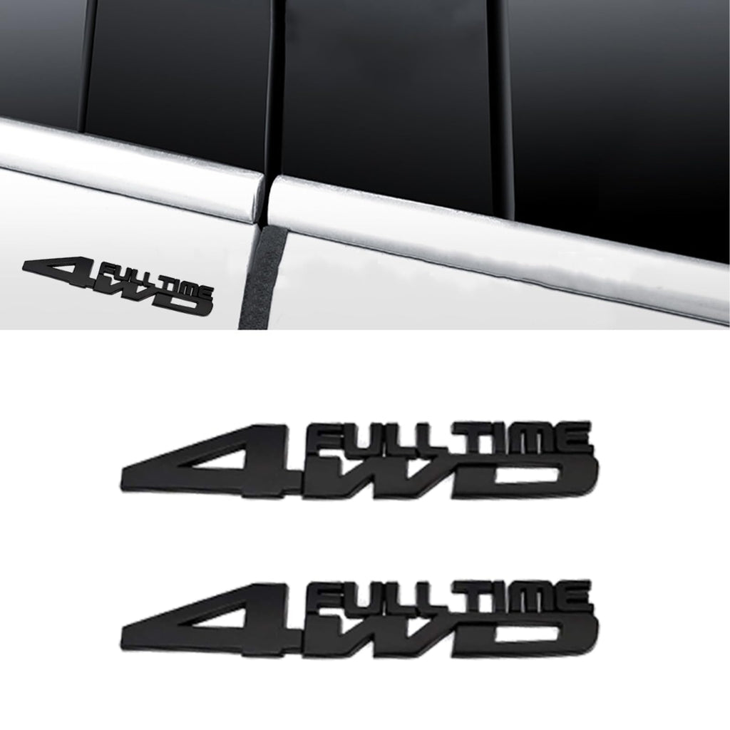 4WD FULL TIME Emblem | 2Pcs