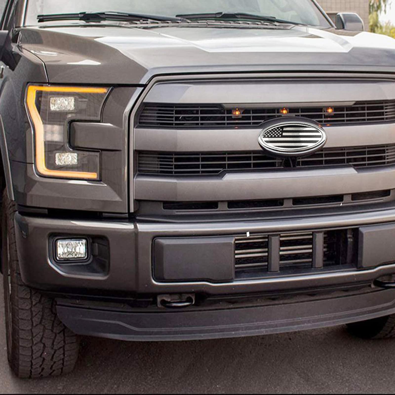 9 Inch Front Rear Emblem for Ford | 1Pc
