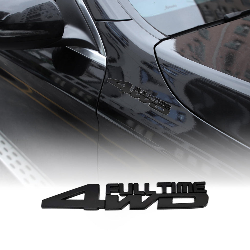 4WD FULL TIME Emblem | 2Pcs