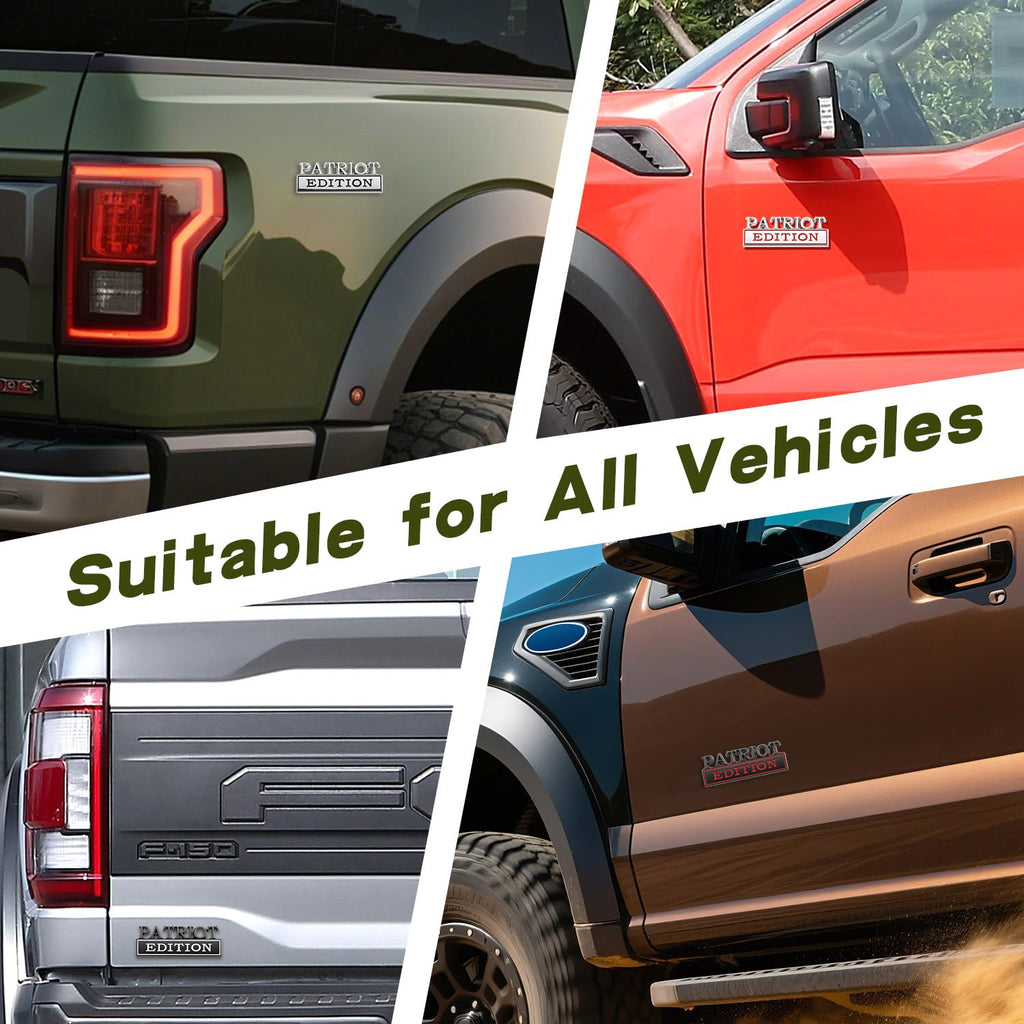 Patriot Edition Car Emblem | 2Pcs