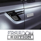 Freedom Edition Emblems | 2Pcs