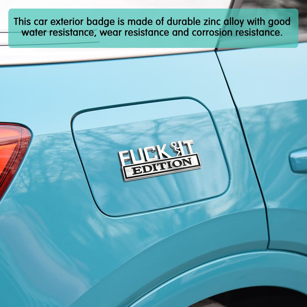 Fuck IT Edition Emblem | 2Pcs