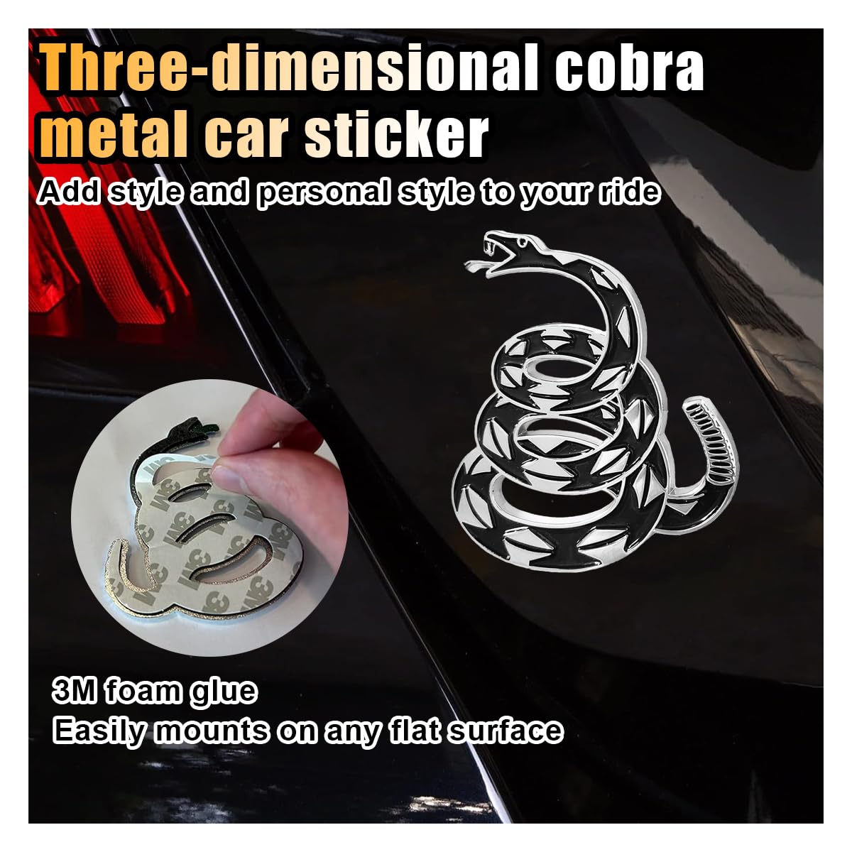 Dont Tread on Me Rattlesnake | 1Pc