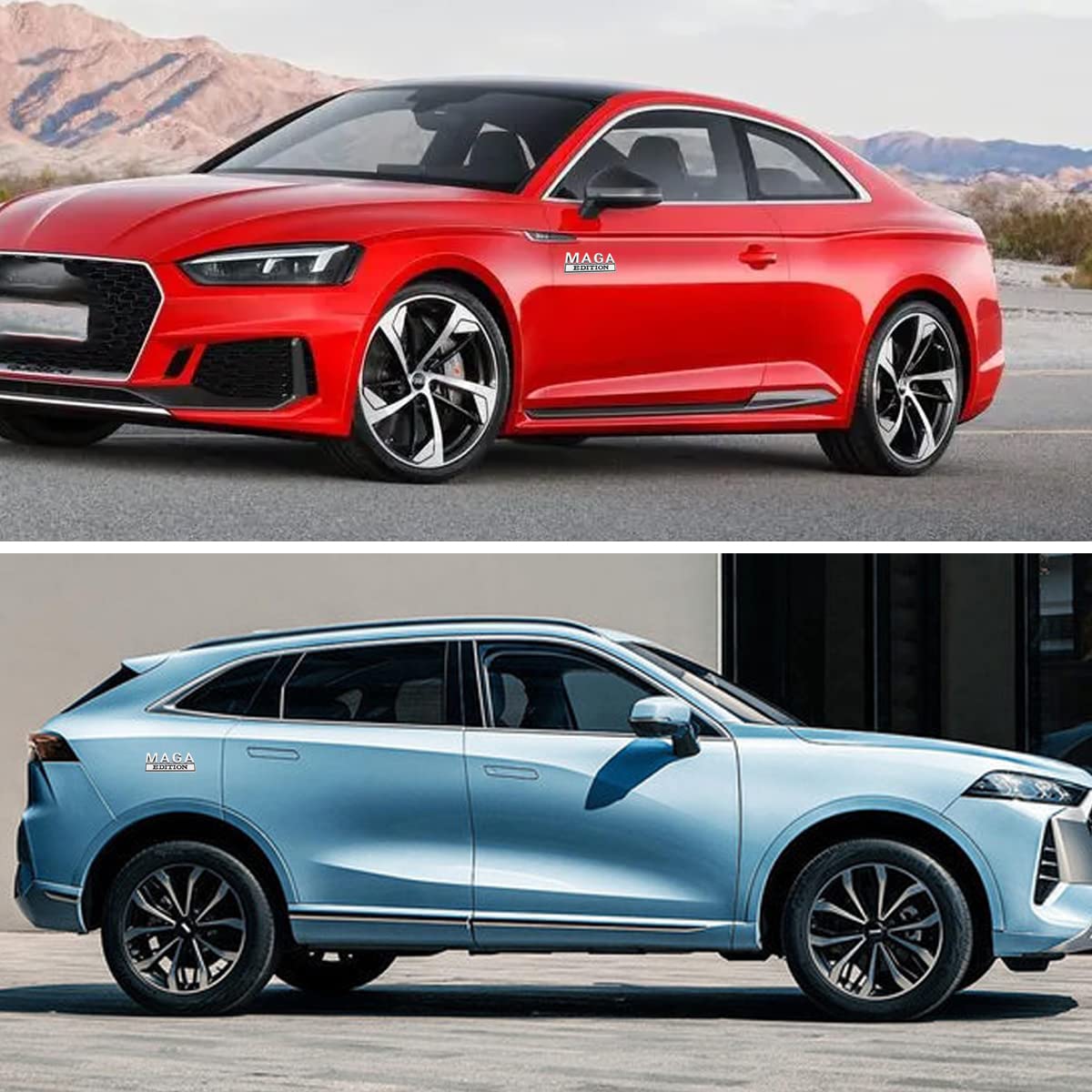 MAGA Edition Car Emblem | 2Pcs