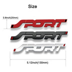 3D Metal Car Sport Sticker | 2Pcs