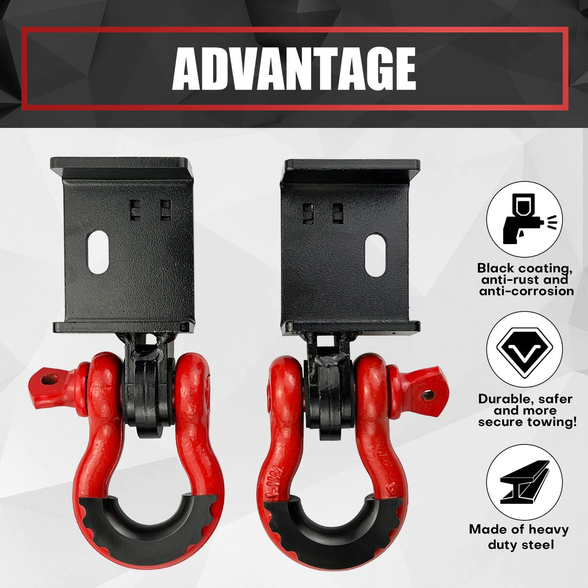 Heavy-Duty Steel. Rugged Finish.
