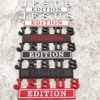 Jesus Edition Car Emblem | 2Pcs
