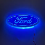 LED Light Up Crystal Ford Emblem