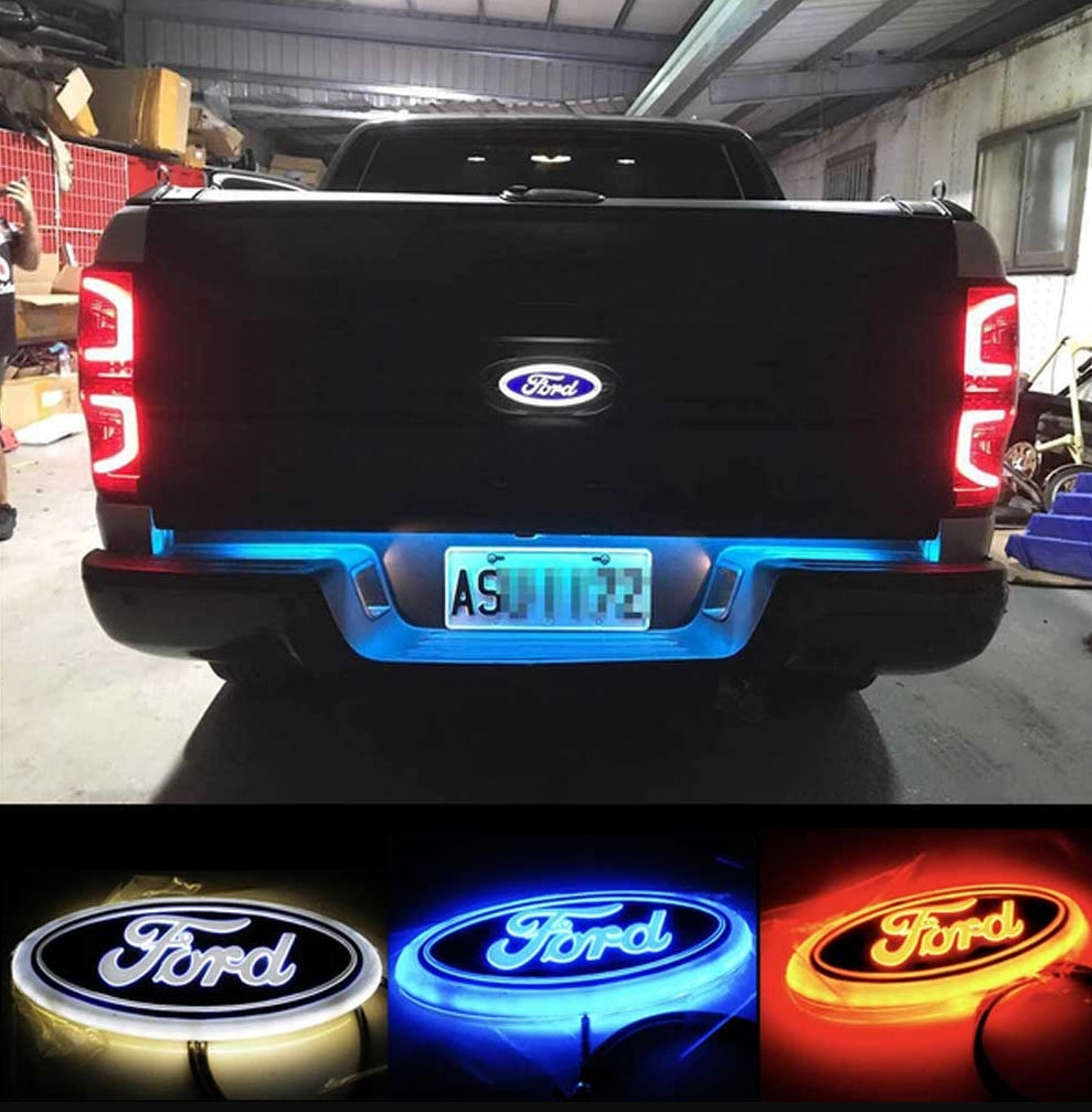 LED Light Up Crystal Ford Emblem