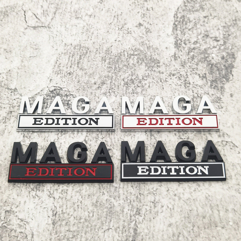 MAGA Edition Car Emblem | 2Pcs