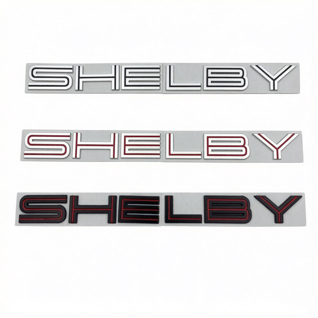 1Pc Ford Mustang Shelby GT500 Rear Emblem Nameplate Badge