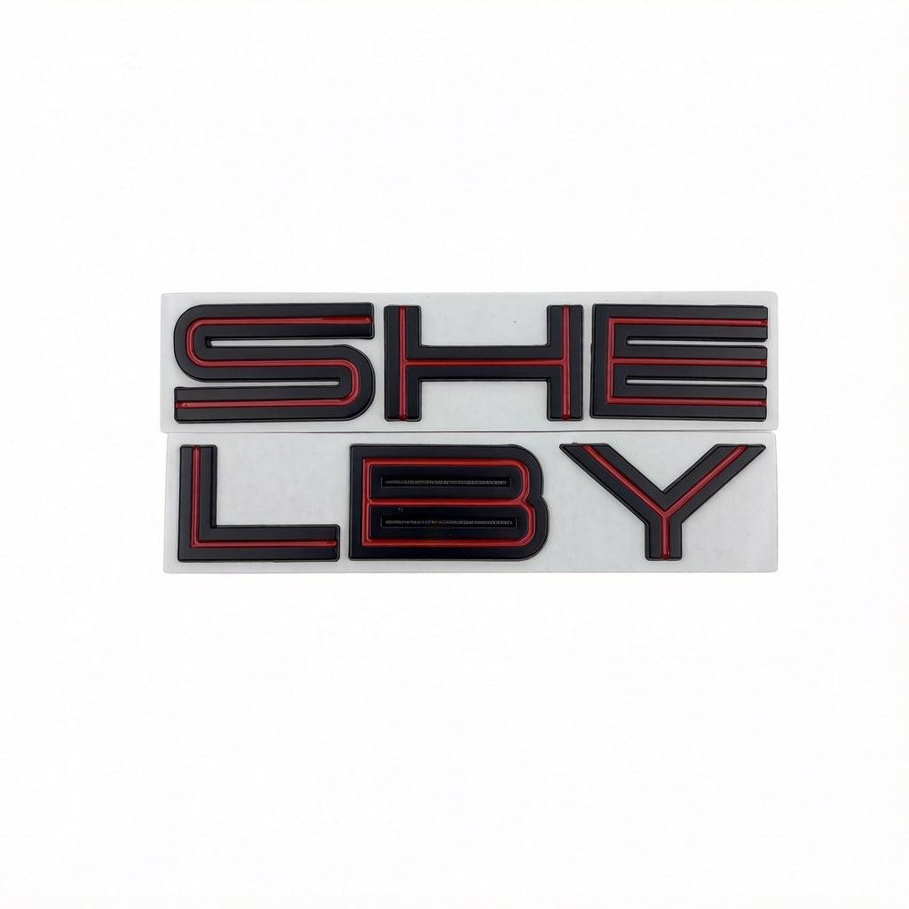 1Pc Ford Mustang Shelby GT500 Rear Emblem Nameplate Badge