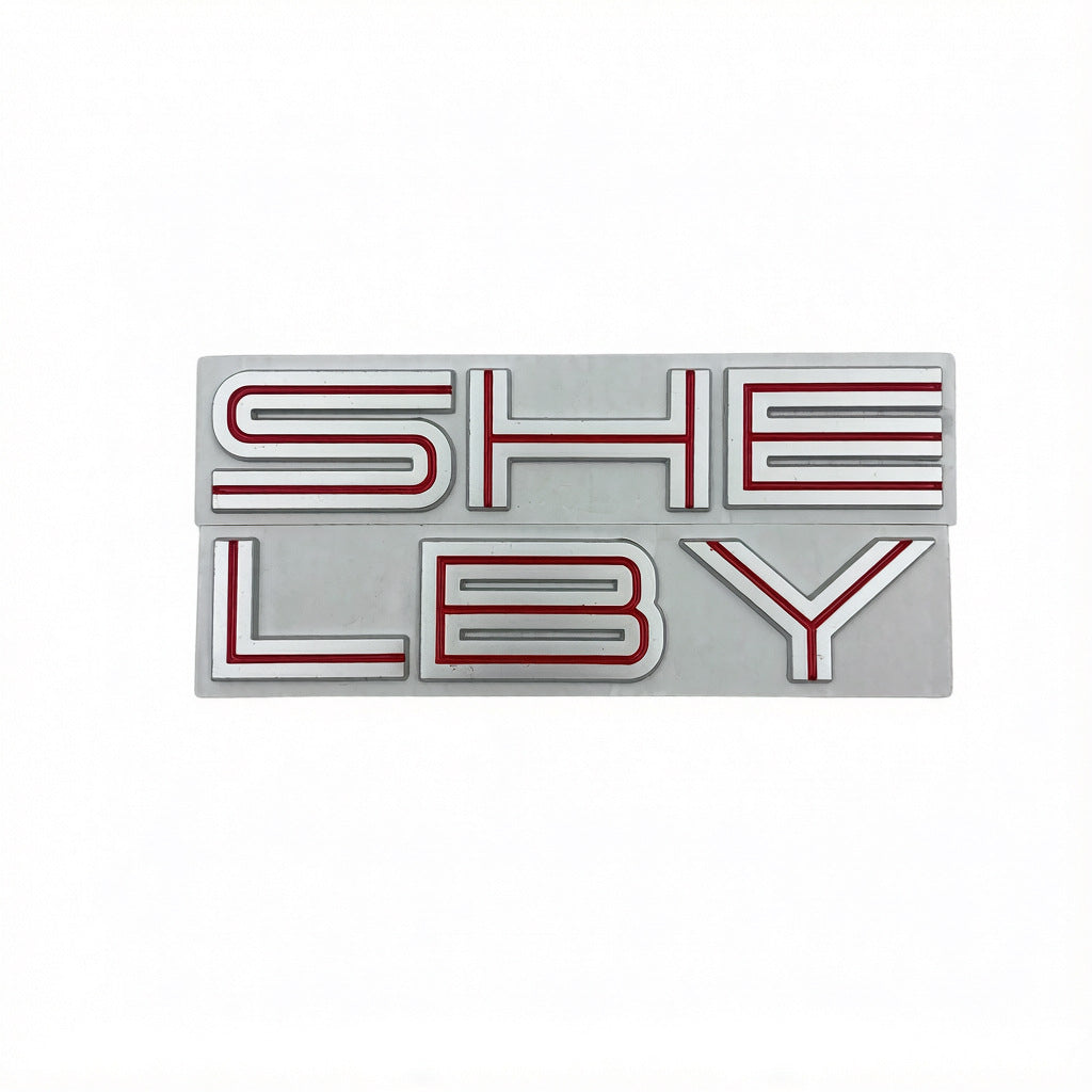 1Pc Ford Mustang Shelby GT500 Rear Emblem Nameplate Badge