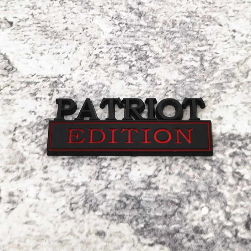 Patriot Edition Car Emblem | 2Pcs