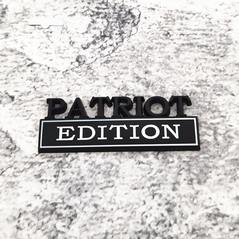 Patriot Edition Car Emblem | 2Pcs