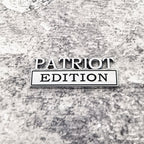 Patriot Edition Car Emblem | 2Pcs