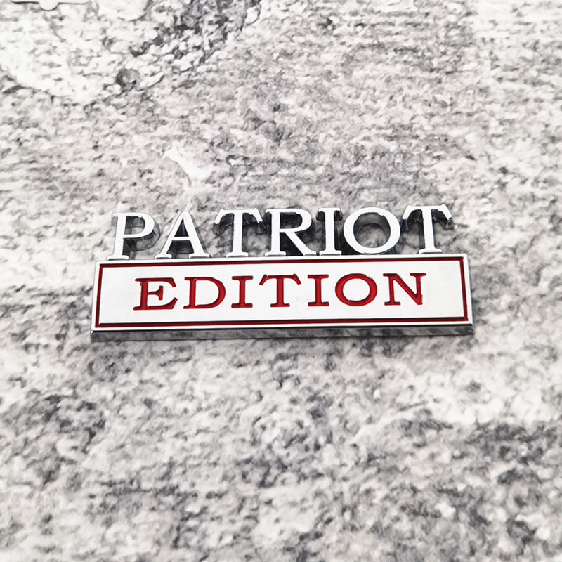 Patriot Edition Car Emblem | 2Pcs