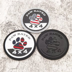 American Flag Paw Rated Emblem | 1Pc