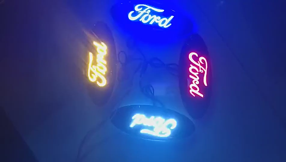 9 Inch Ford Static LED Badge