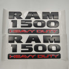 RAM 1500 / 2500 / 3500 Heavy Duty Emblems | 2Pcs