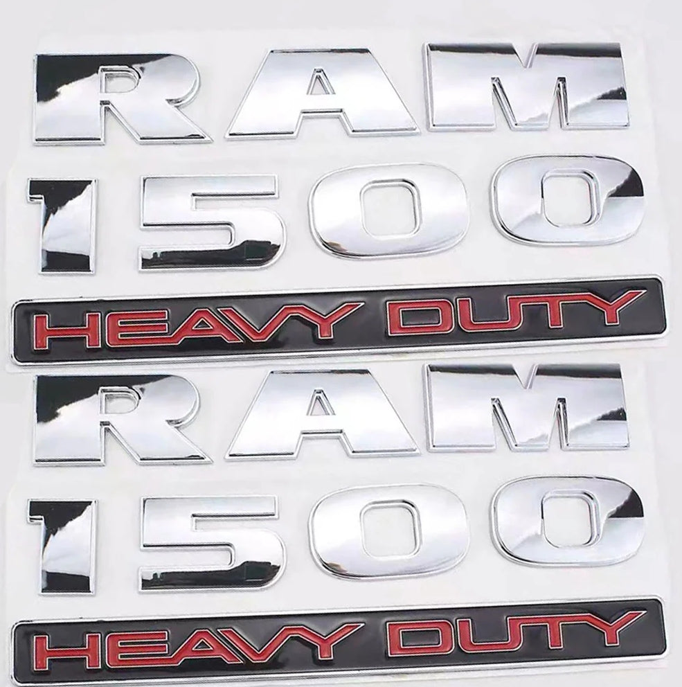 RAM 1500 / 2500 / 3500 Heavy Duty Emblems | 2Pcs