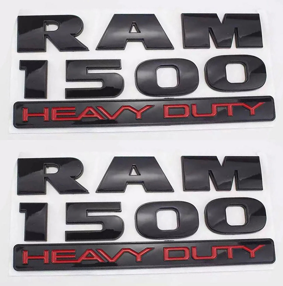 RAM 1500 / 2500 / 3500 Heavy Duty Emblems | 2Pcs