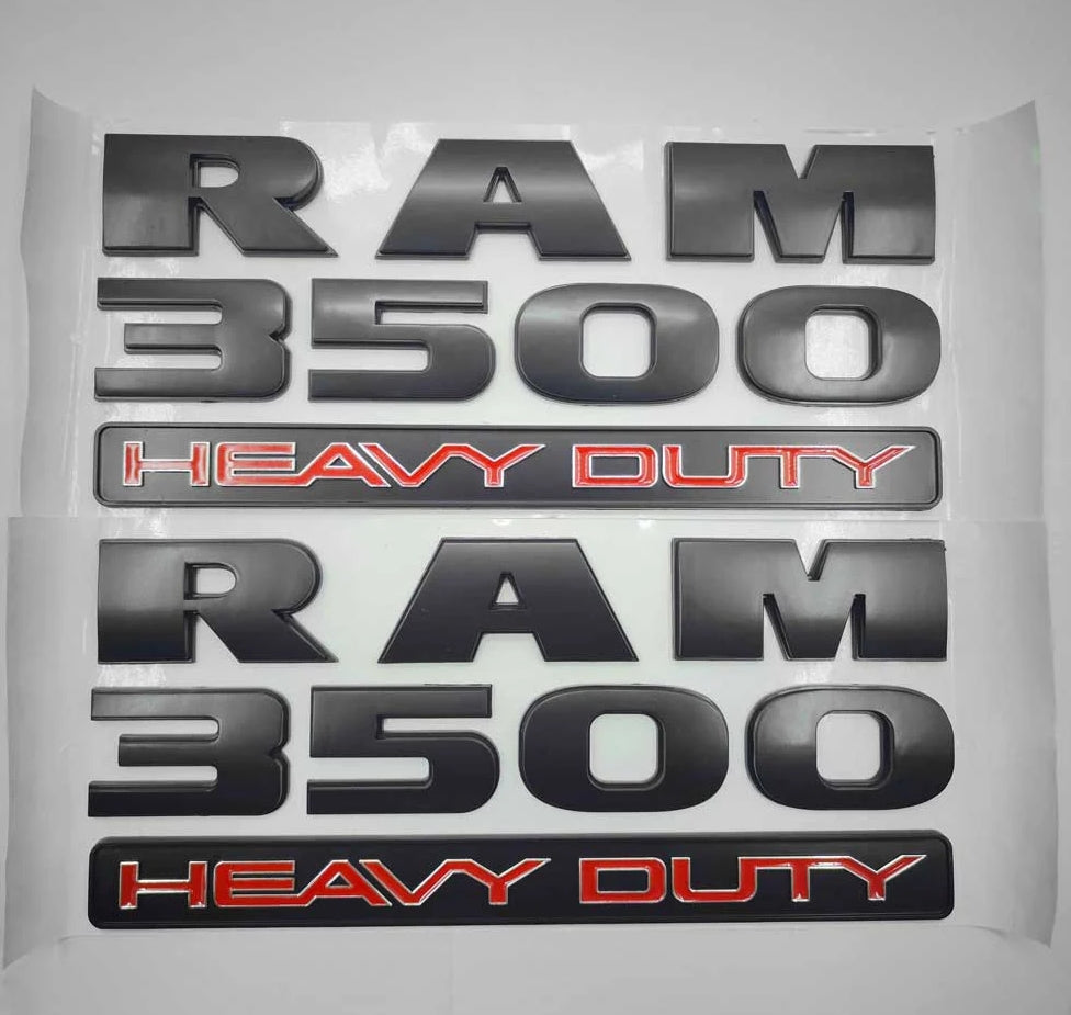 RAM 1500 / 2500 / 3500 Heavy Duty Emblems | 2Pcs