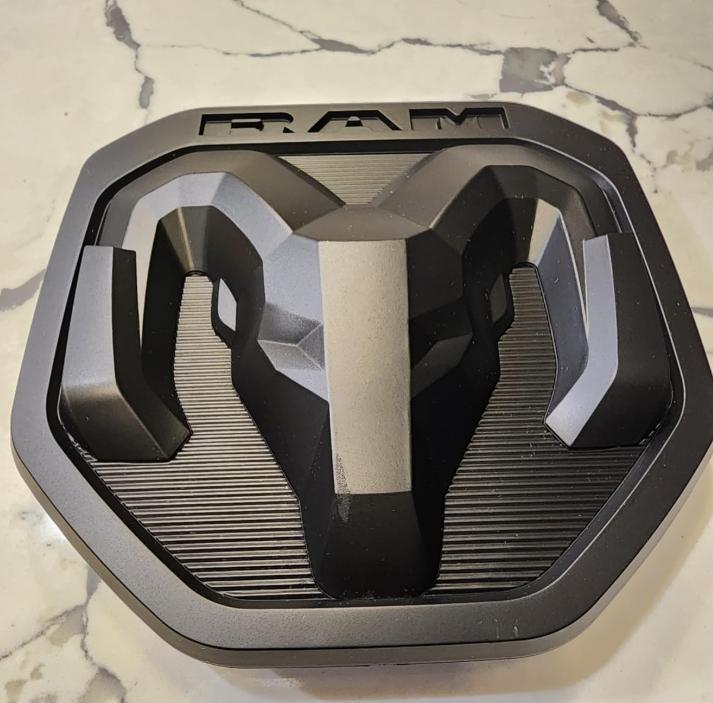 5Pcs 4X4 Grille Tailgate Emblems for 2019-2024 RAM 1500