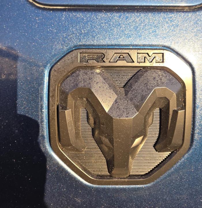 Tailgate RAMs Head Emblem for 2019-2023 RAM | 1Pc
