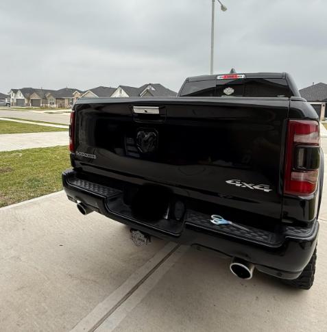 5Pcs 4X4 Grille Tailgate Emblems for 2019-2024 RAM 1500